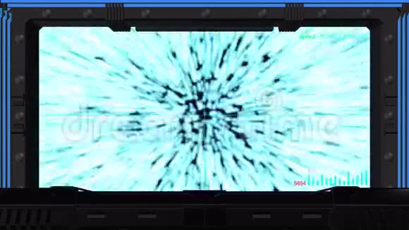 宇宙飞船正通过恒星接近地球视频的预览图