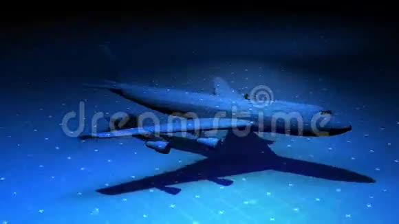 高科技喷气飞机矩阵视频的预览图