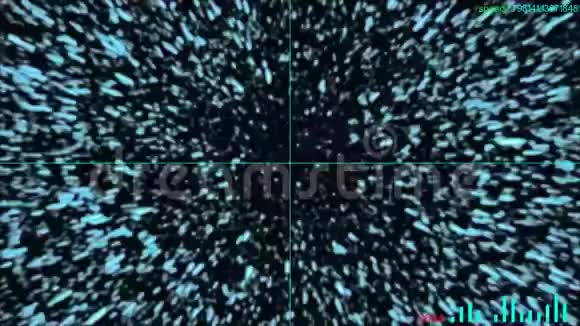 宇宙飞船正通过恒星接近地球视频的预览图