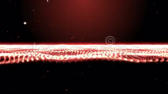 粉红移动粒子无缝背景视频的预览图