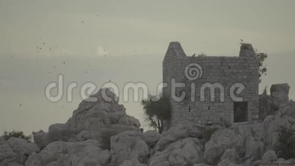 米洛克的地标黑山巴尔干半岛视频的预览图