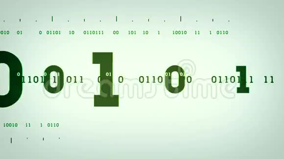 二进制流绿色Lite视频的预览图