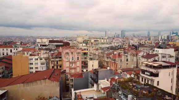 城市的航拍视频的预览图