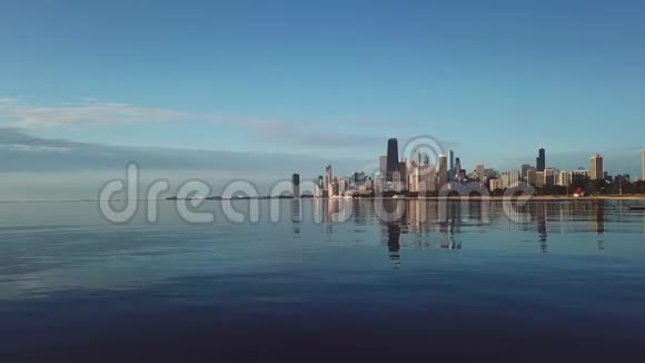 芝加哥市中心的景色视频的预览图