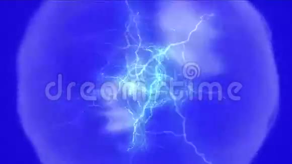 闪球闪电电力核能水泡科学技术视频的预览图