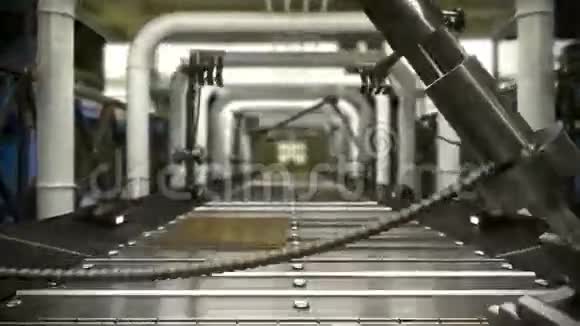 动画抽象技术工业运输背景视频的预览图