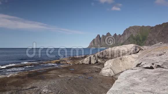 在挪威的洛福顿群岛视频的预览图
