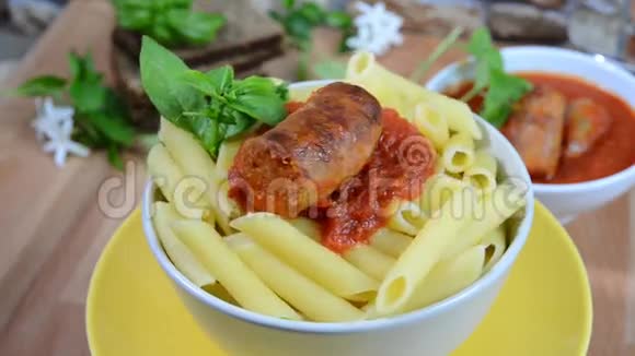 意大利意大利意大利意大利面食加番茄酱视频的预览图