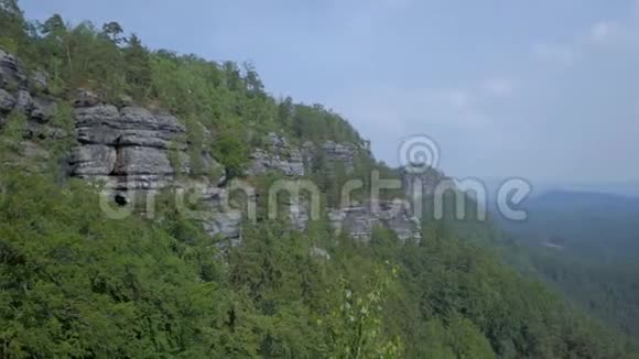 瑞士萨克森的夏季景观视频的预览图