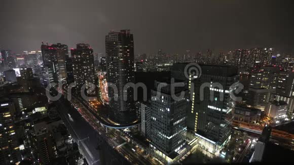 东京的天际线视频的预览图