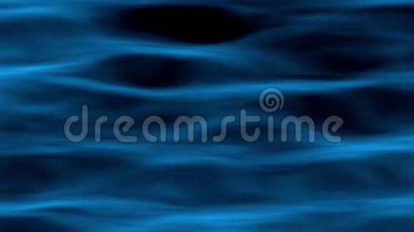 蓝色动画海浪不同美丽的纹理和惊人的色调视频的预览图