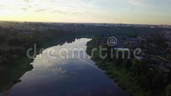 早上好维特布斯克的西德维纳河视频的预览图