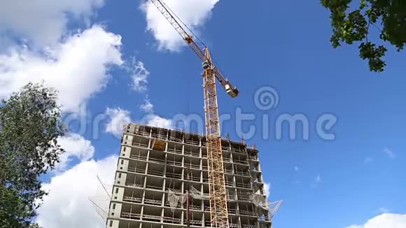 在建多层建筑新建住宅综合体视频的预览图
