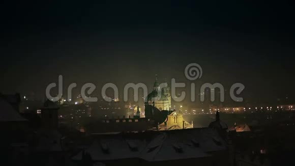 布拉格夜景视频的预览图