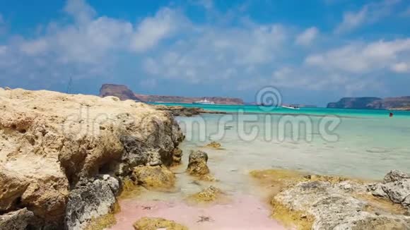 克里特岛希腊海视频的预览图