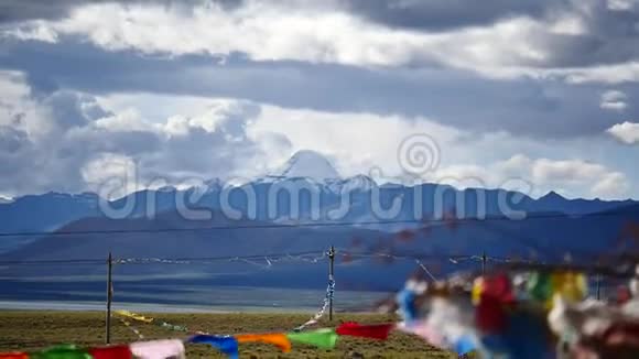 凯拉什山喜马拉雅山脉西藏视频的预览图