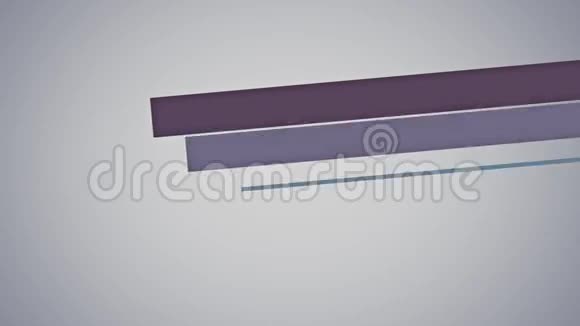 白色圆圈彩色线条标签动画视频的预览图