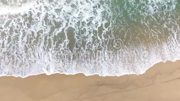 带海滩波的热带海洋视频的预览图