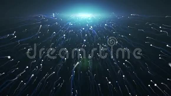 光周围明亮的粒子视频的预览图