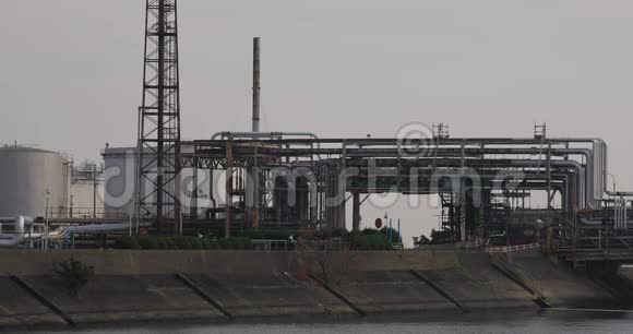 日本横井一工业区工厂视频的预览图