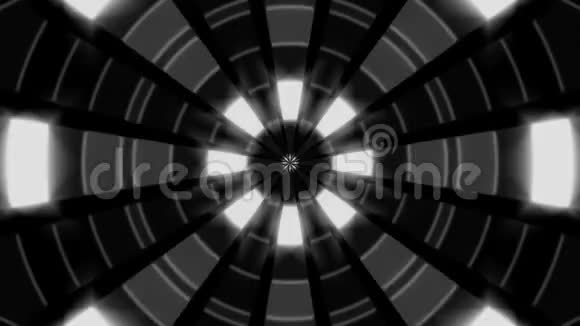 黑白抽象背景循环视频的预览图