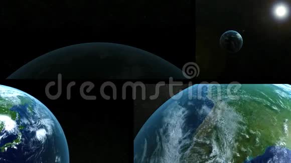 奇妙的行星地球蒙太奇视频的预览图
