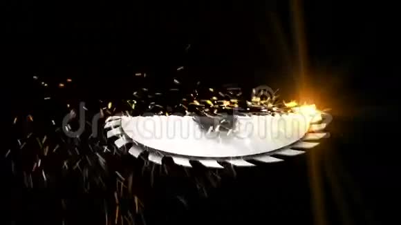水平锯片切片阿尔法Matte视频的预览图
