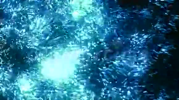 抽象的水粒子视频的预览图