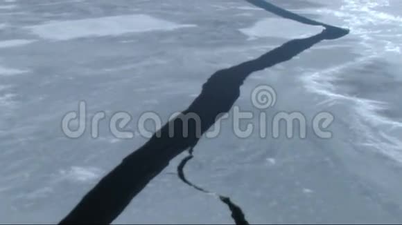 南极洲的空中景色视频的预览图