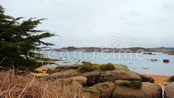 布列塔尼的落基大西洋海岸视频的预览图