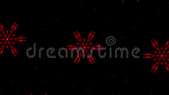 红色烟火抽象视频背景视频的预览图