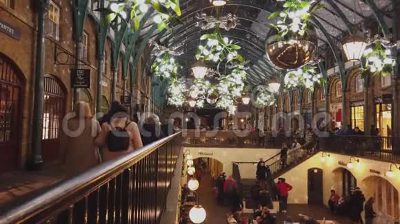 伦敦考文特花园2018年12月16日伦敦伦敦视频的预览图