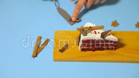 蛋糕的装饰视频的预览图