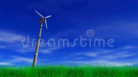 风力发电涡轮视频的预览图