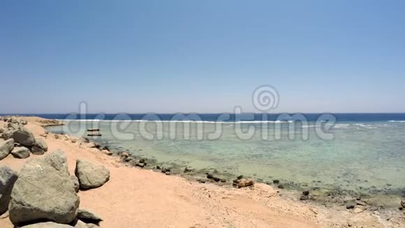 埃及红海海岸线视频的预览图