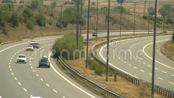 高速公路aoutoban交通延时视频的预览图