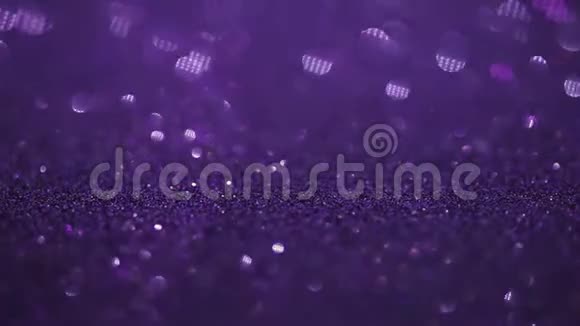 紫色闪光魔术背景散焦光线和自由聚焦的地方为您的设计视频的预览图