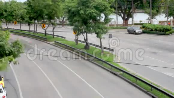 泰国曼谷的公路交通高清高清视频的预览图