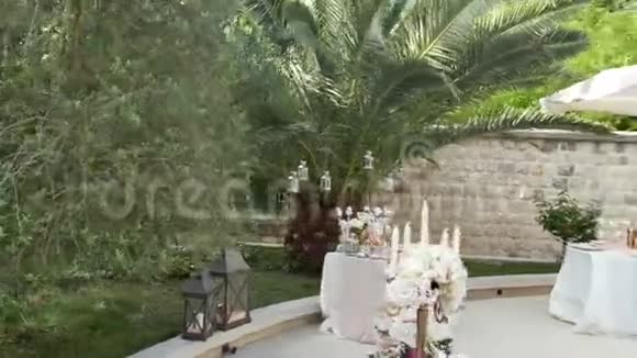 婚礼糖果桌视频的预览图