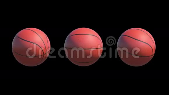 3篮球球的不同旋转视频的预览图