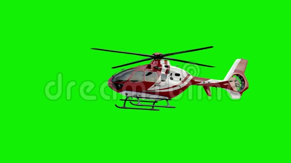 彩色直升机慢动作视频的预览图
