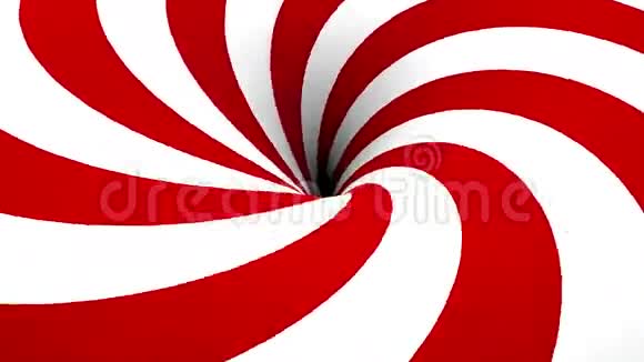 带孔的红白螺旋视频的预览图