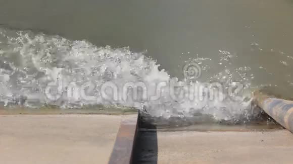 泰国水电大坝小型溢洪道视频的预览图