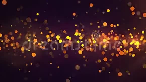 金色颗粒条纹节日背景视频的预览图
