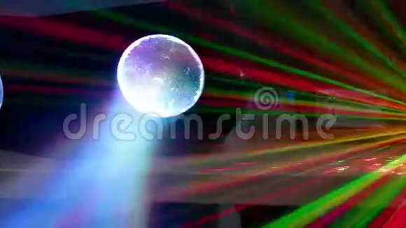 光波克光束背景迪斯科激光视频的预览图
