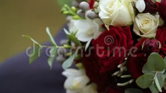 新娘的婚礼花视频的预览图