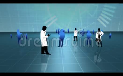 医学背景上的铬键视频的预览图