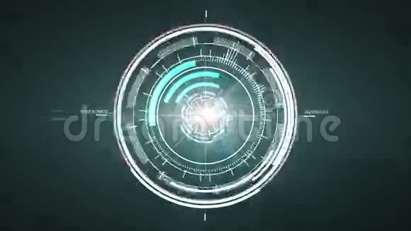 扫描仪目标效果的动画视频的预览图