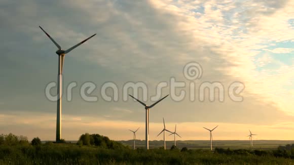 风能风电风力发电机组视频的预览图