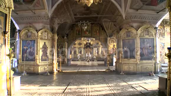 伊万诺沃地区的帕莱赫村圣十字升高教堂视频的预览图